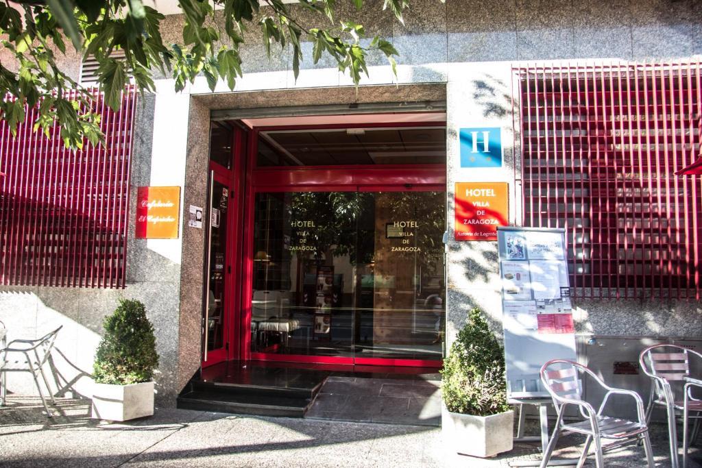Hotel Villa De Zaragoza Casetas Exterior foto